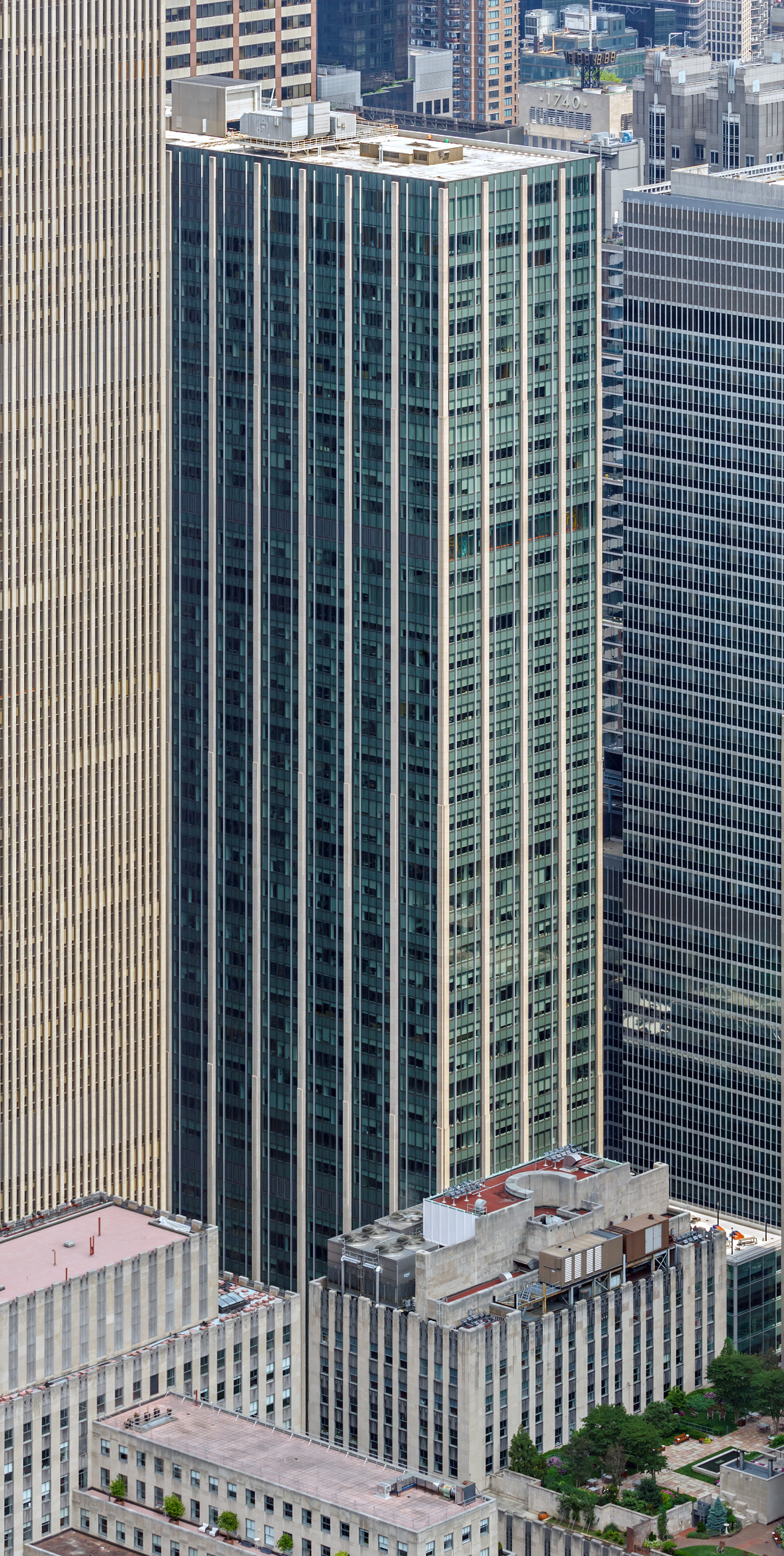 Time & Life Building, New York City - View from One Vanderbilt. © Mathias Beinling